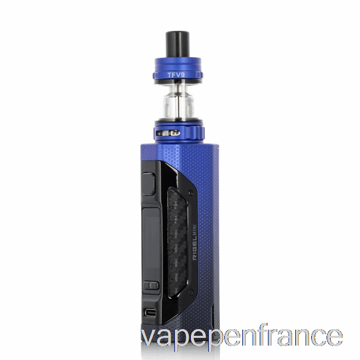 Smok Rigel Mini 80w Kit De Démarrage Stylo Vape Bleu Noir